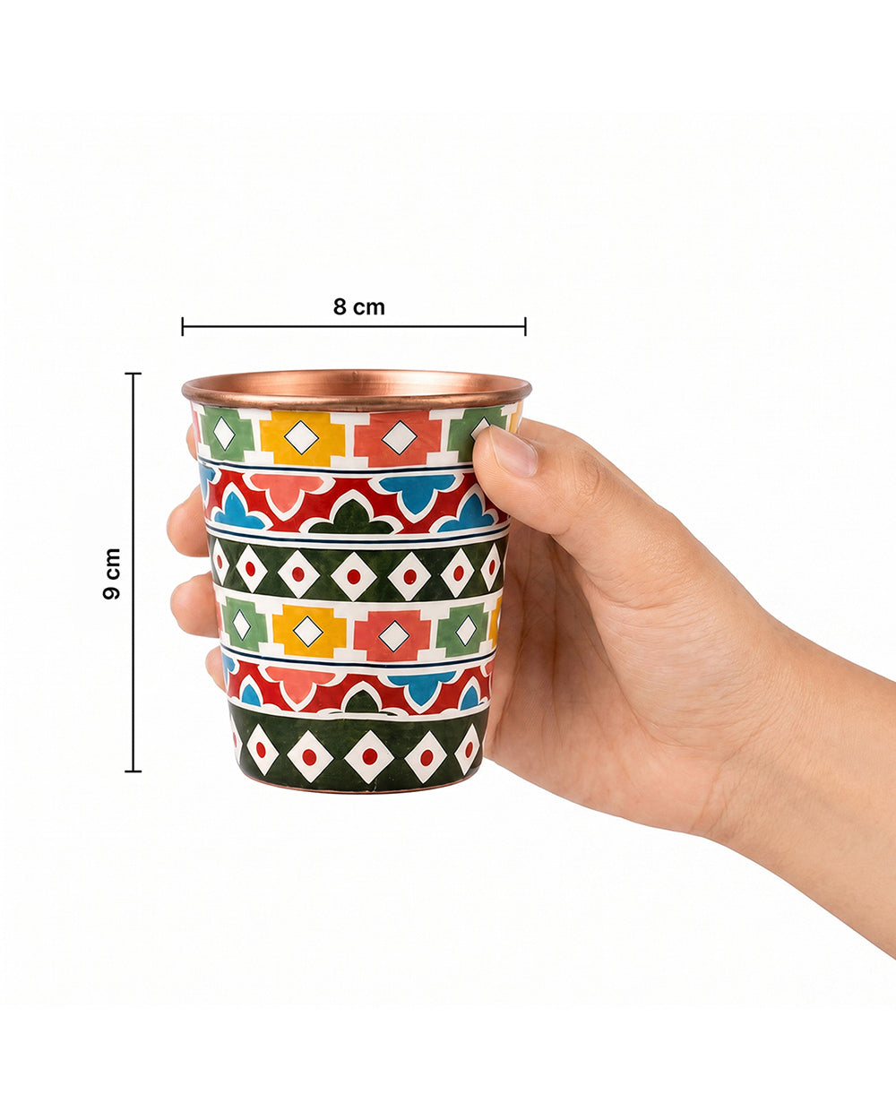 Folklore Copper Tumbler - 250 ml | Forest Folklore