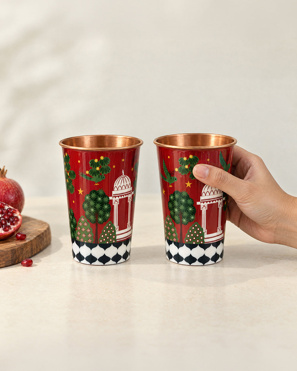 Daawat & Drama Drinkware Gift Set | Haveli Socials