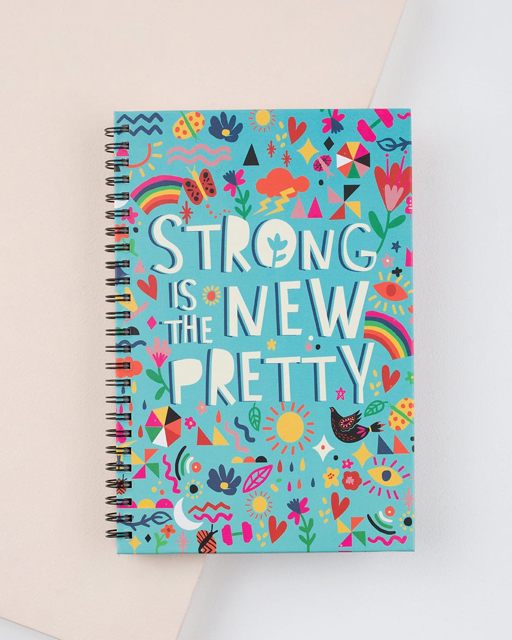 Chumbak Strong Is The New Pretty Spiral Notebook