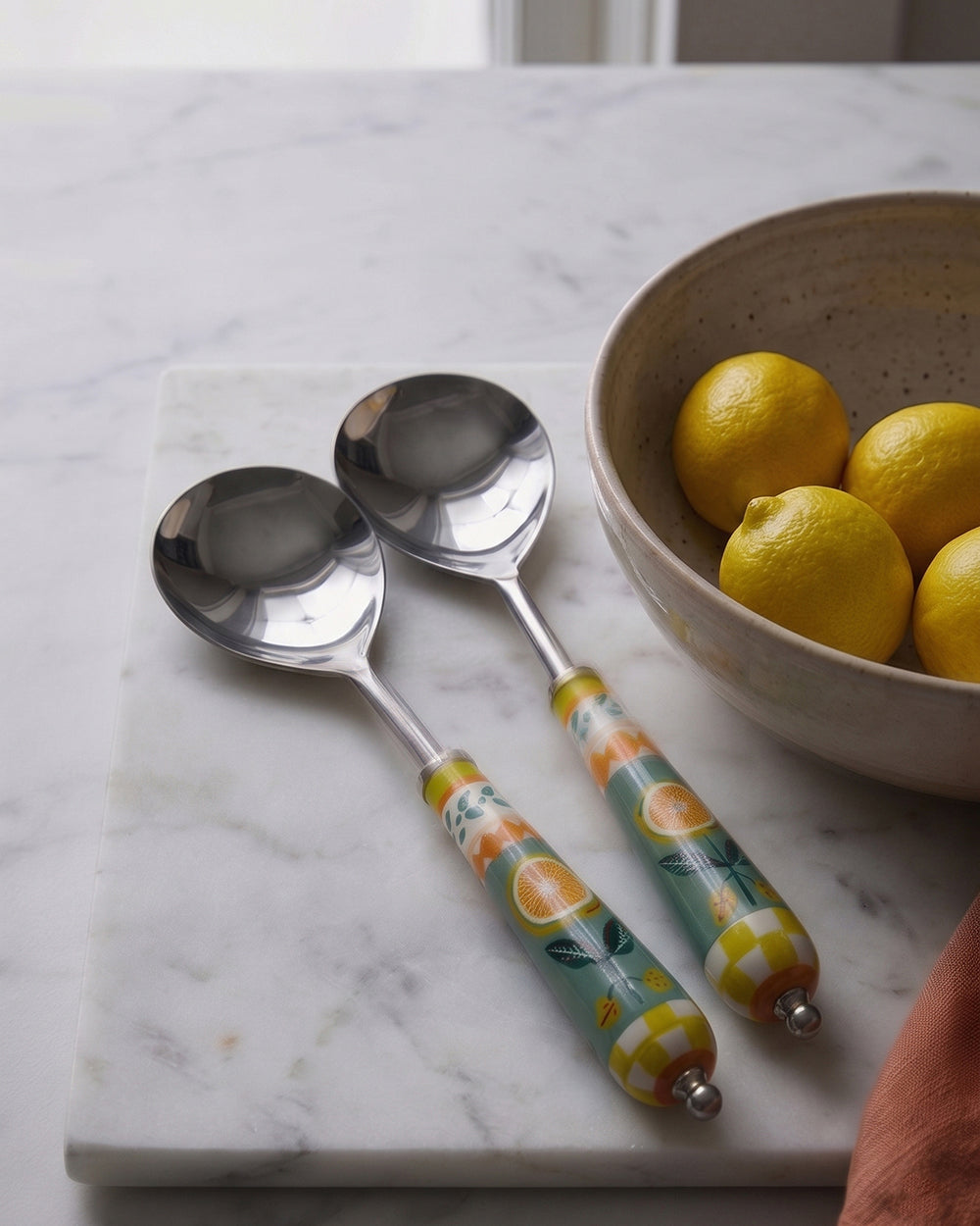 Florentine Cutlery, Set of 2 | Citrus Zest