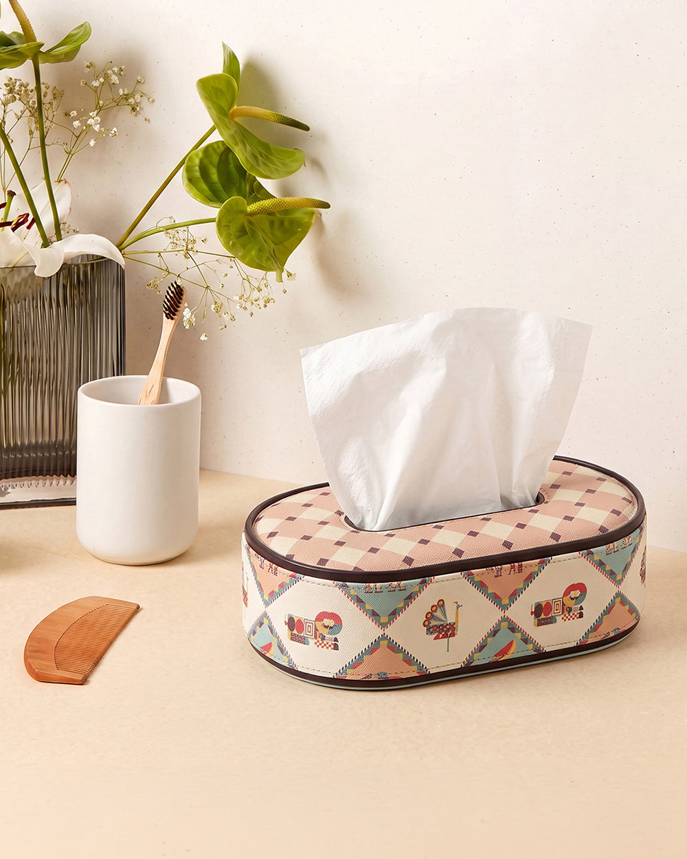 Jungle Jigsaw Tissue Box  | Forest Folklore