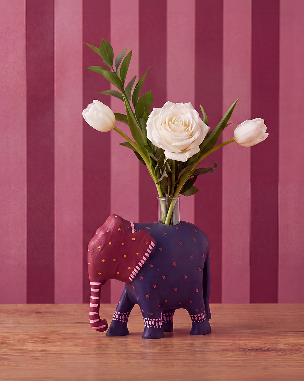 Folklore Elephant Wooden Figurine  | Forest Folklore