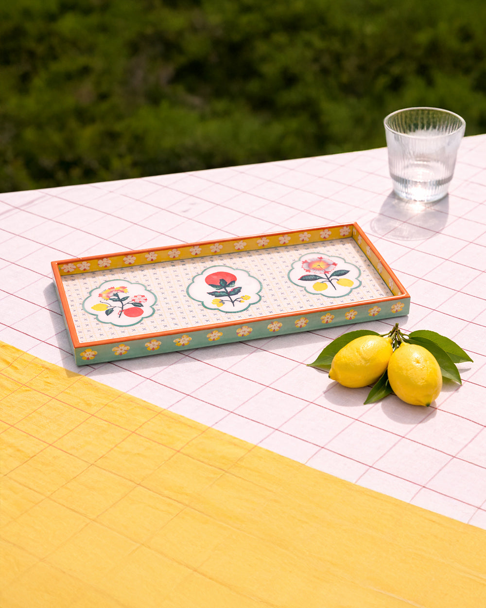 Limonata MDF Tray| Citrus Zest