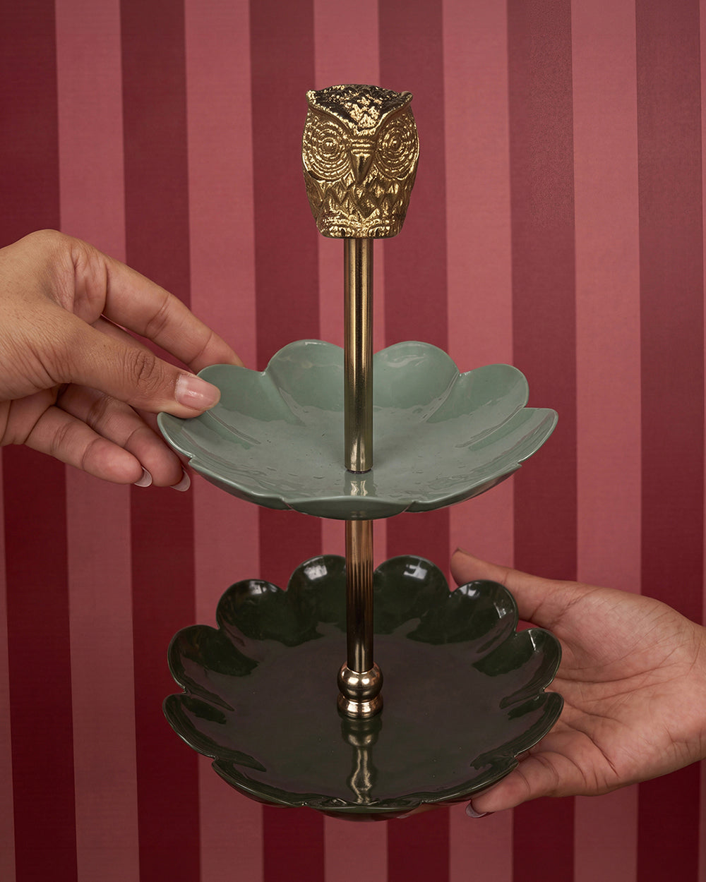 Wise Owl 2-Tier Jewellery Holder | Forest Folklore