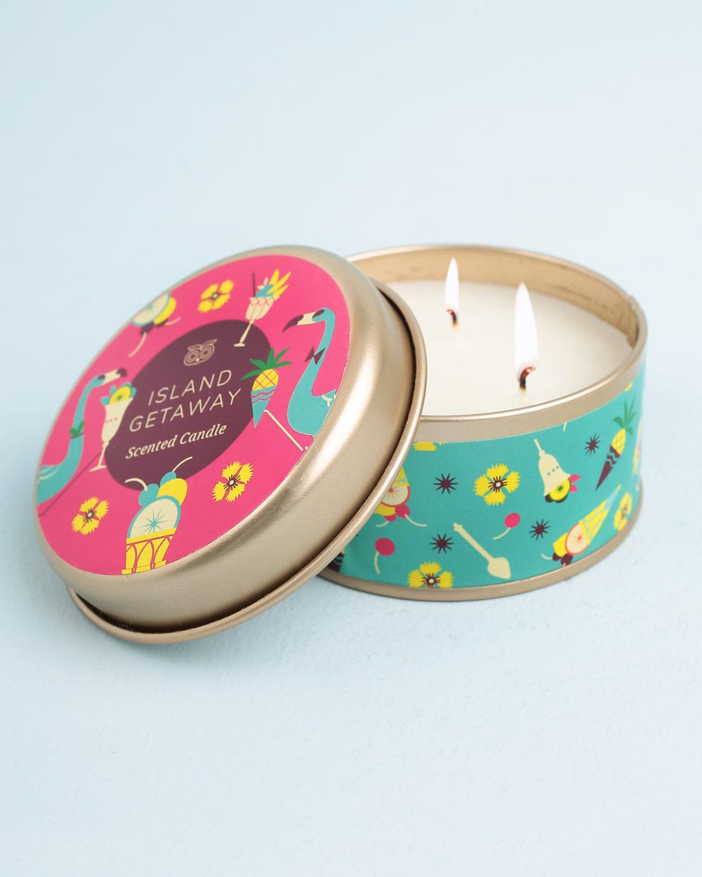 Chumbak Island Getaway Tin Candle