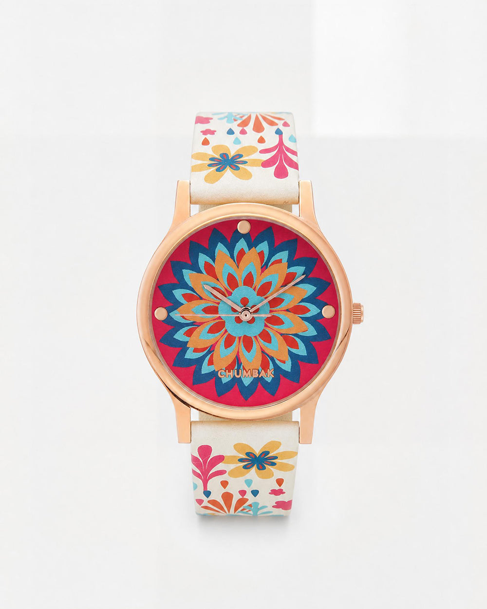 TEAL by Chumbak Jungle Burst Wrist Watch