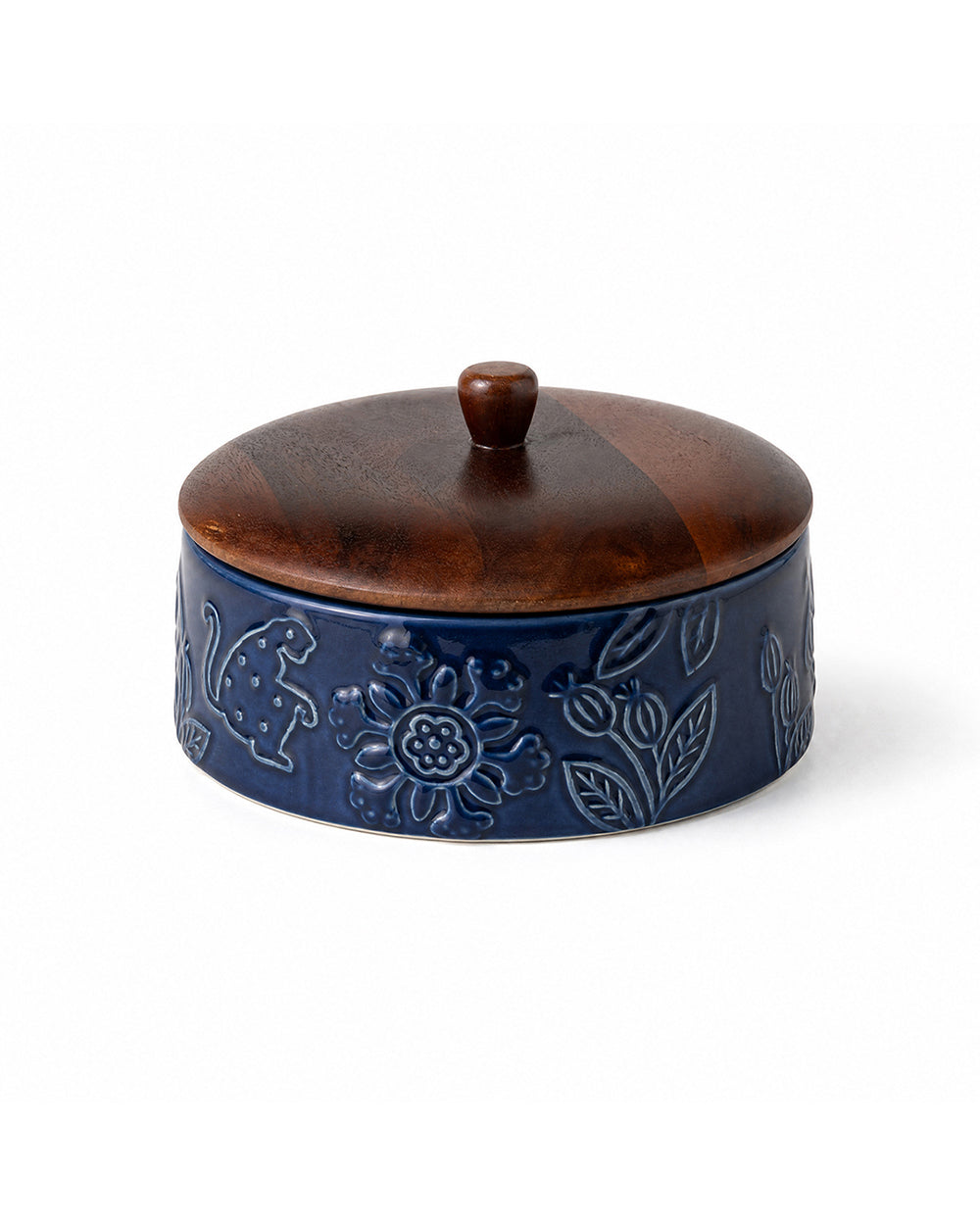 Forest Embossed Storage Jar | Forest Folklore