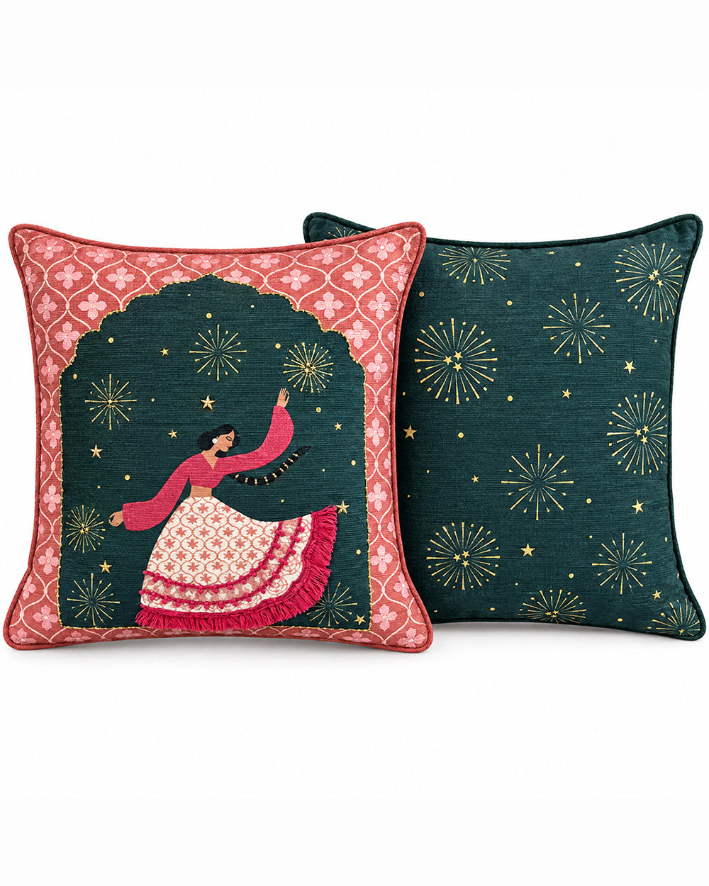 Pataka Cushion Covers Set of 2 | Haveli Socials