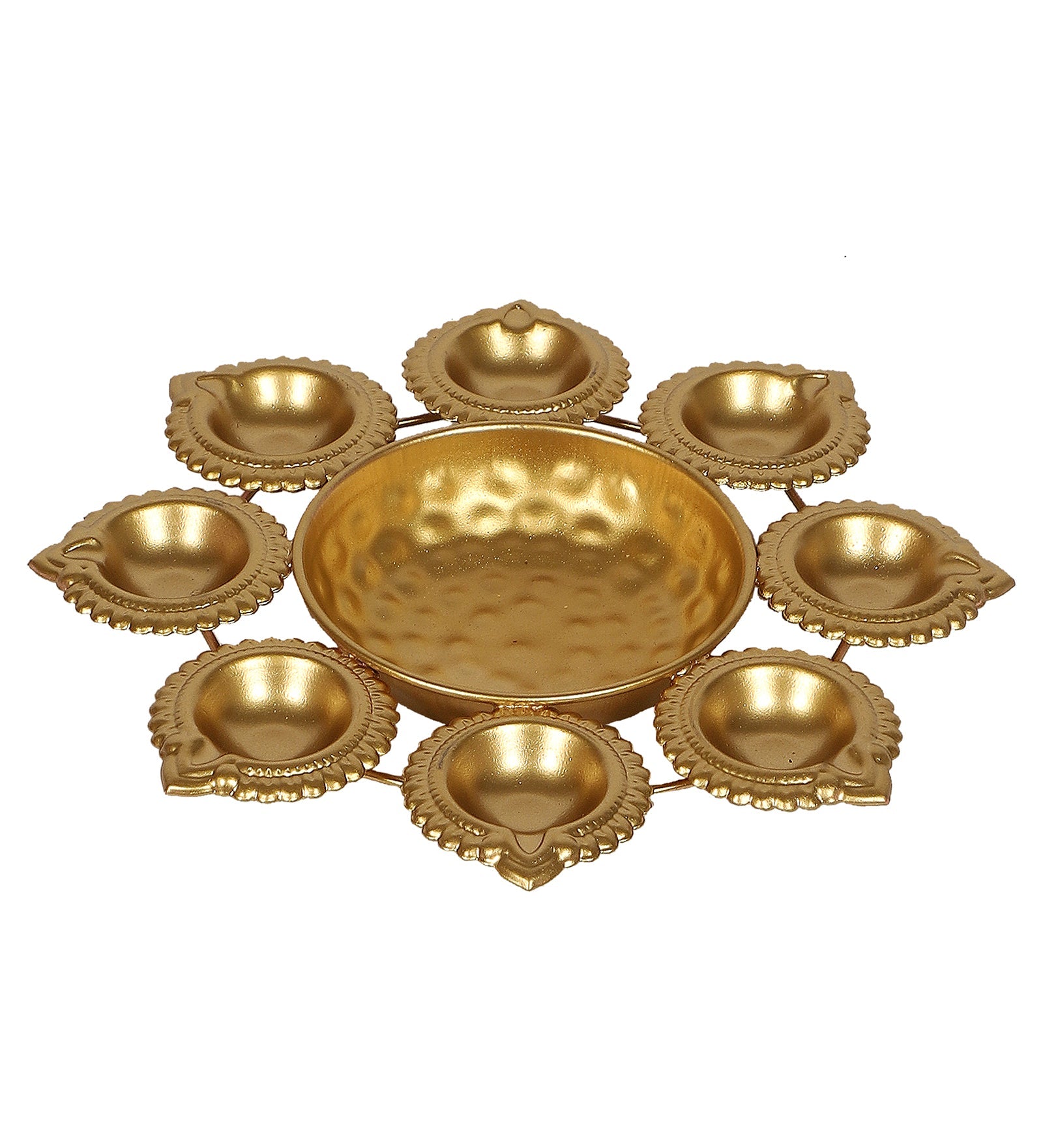 Classic Diya Urli - Gold