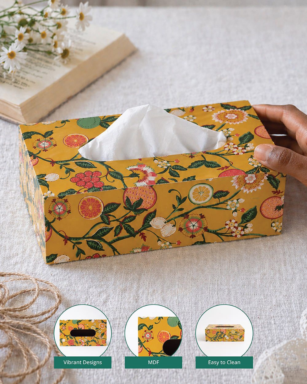 Limonata Tissue Box | Citrus Zest