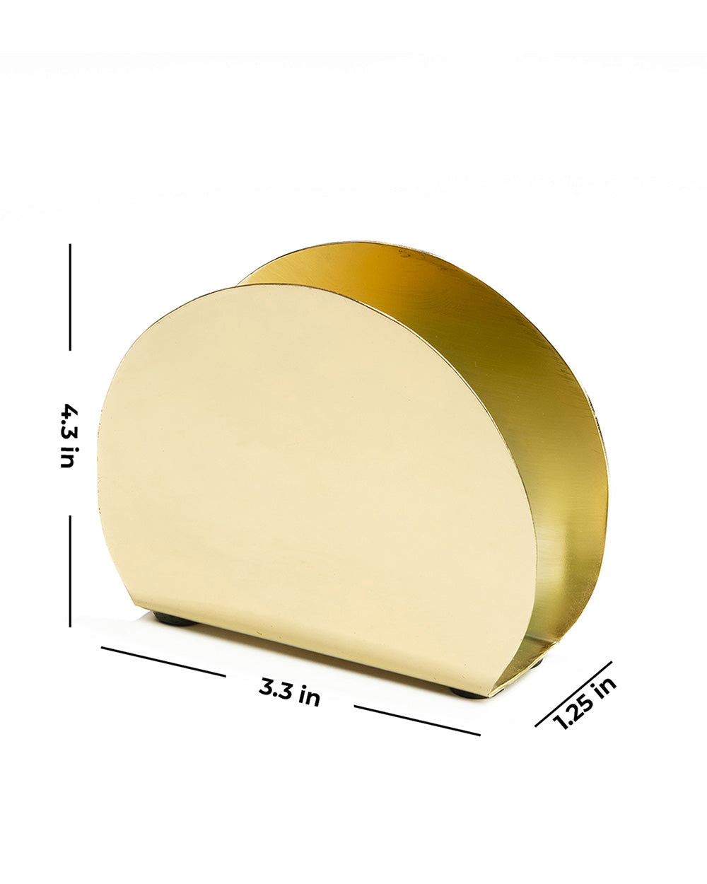 Classic Gold Napkin Holder -  Round