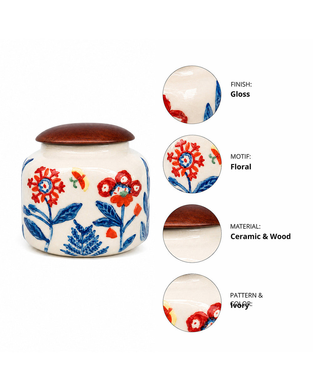 Wild Bloom  Jar | Forest Folklore