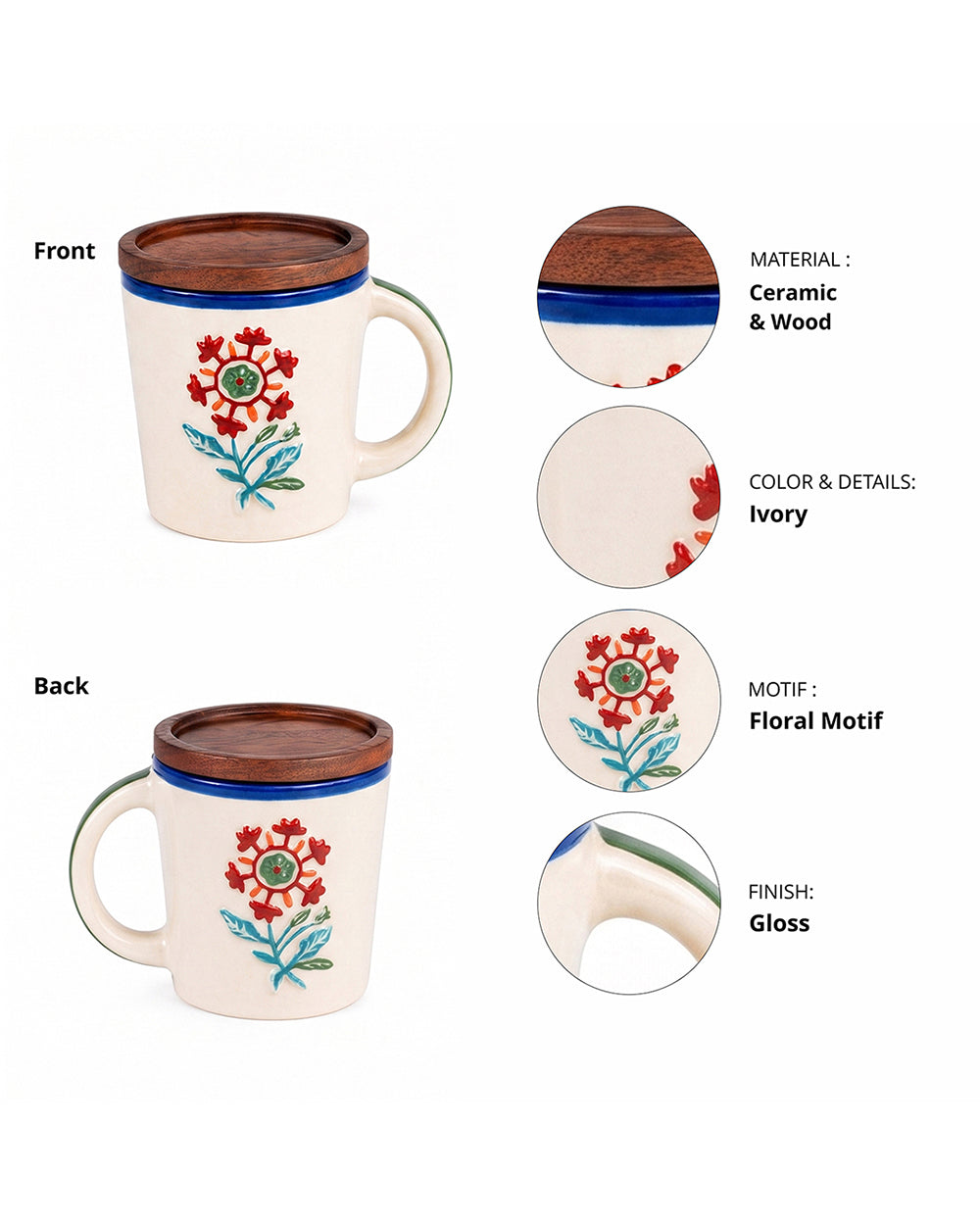 Wild Bloom  Mug | Forest Folklore