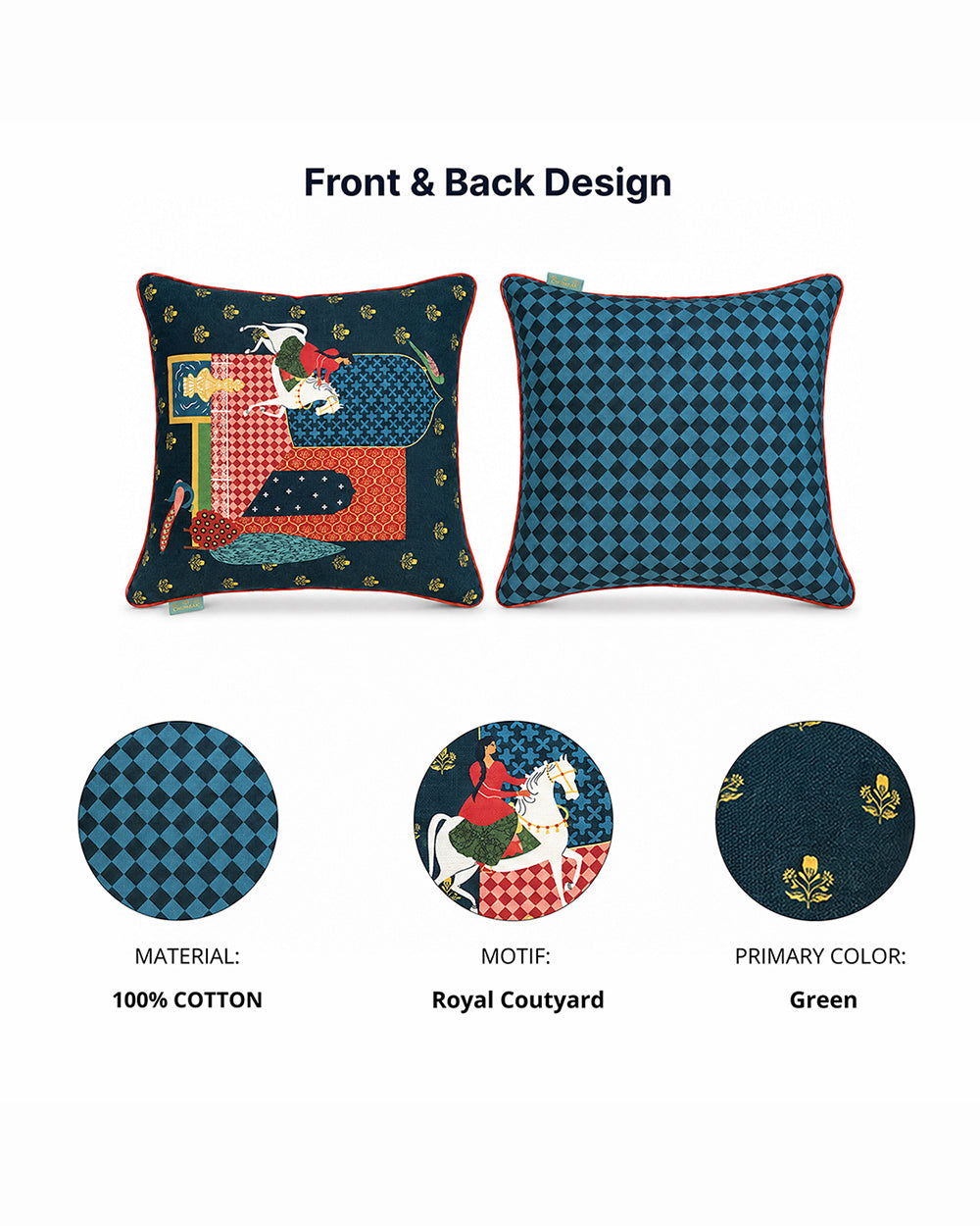 Haveli Ride Cushion Cover | Haveli Socials
