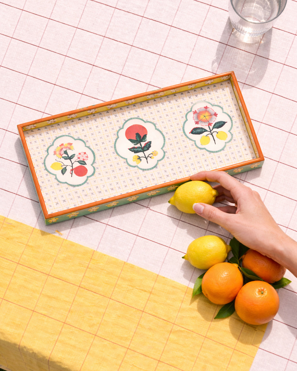 Limonata MDF Tray| Citrus Zest