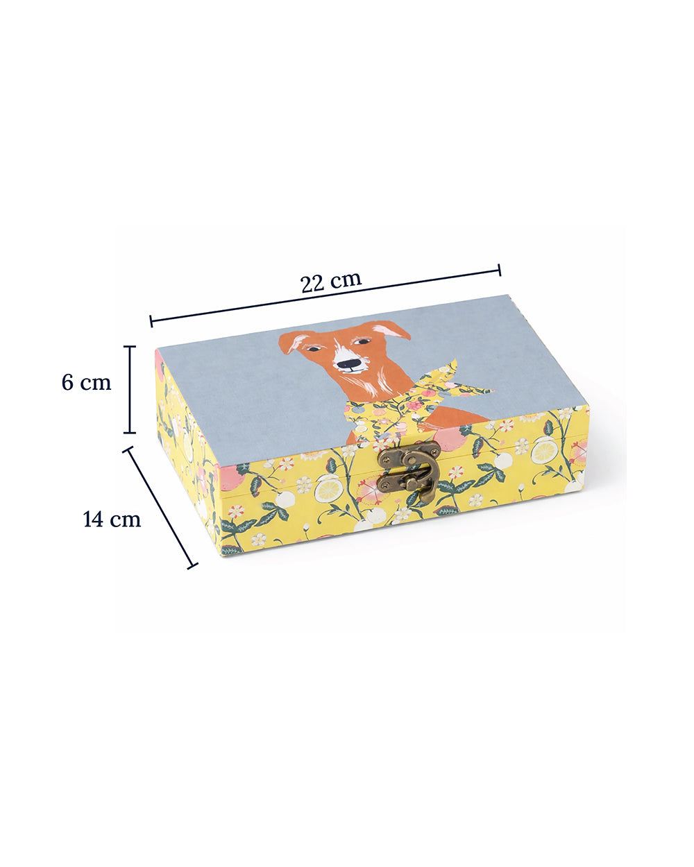Limonata Hound Trinket Box | Citrus Zest