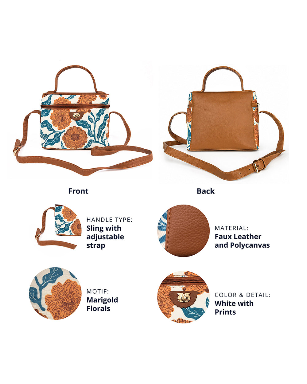 The Happy Vanity Sling Gift Box set of 1 - Threads of Joy