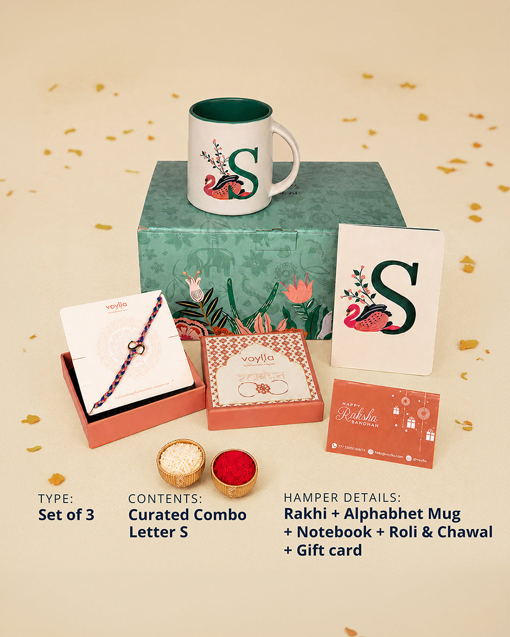 The Initial ‘S’ Joy Hamper - Threads of Joy