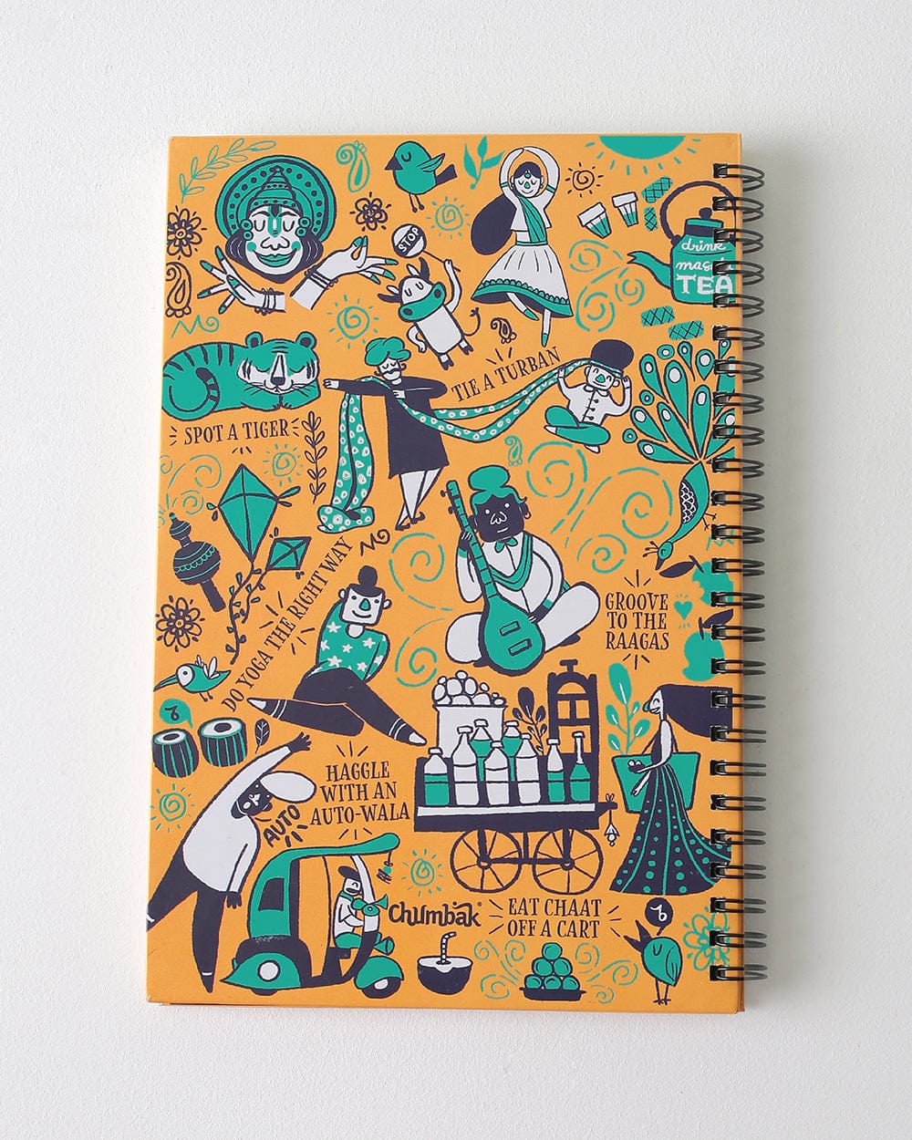 Chumbak When In India Spiral Notebook