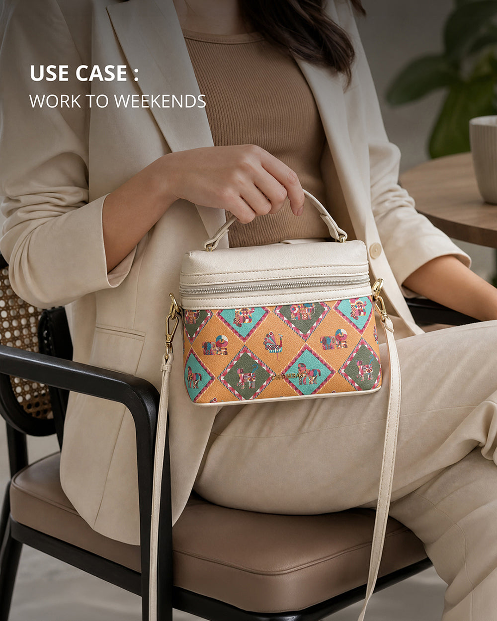 Jaisalmer Vanity Sling | Forest Folklore
