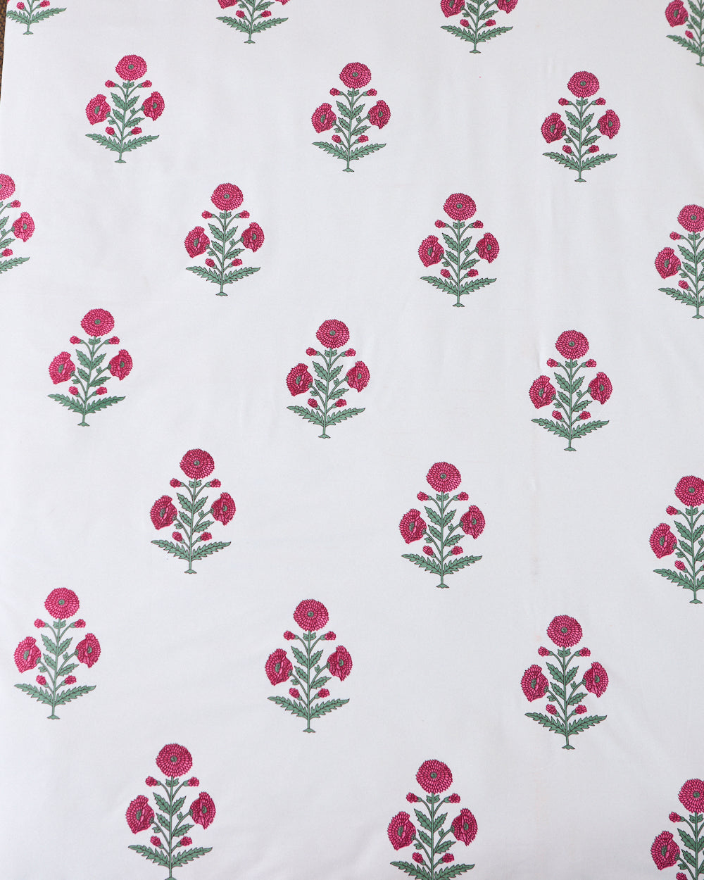 Bloomin’ Boota – Red Floral Bedsheet Set 180TC