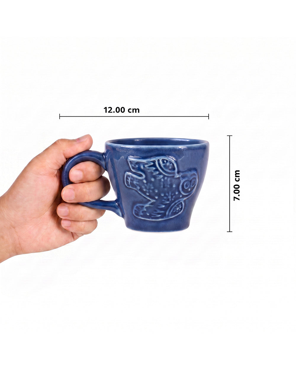 Wise Owl Embossed Mug | Forest Folklore