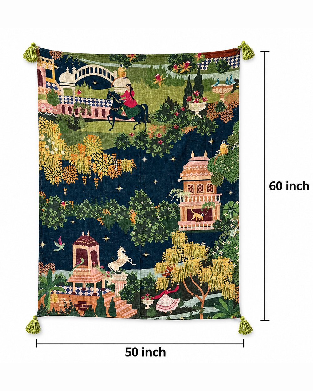 Mahal Afterhours Printed Throw | Haveli Socials