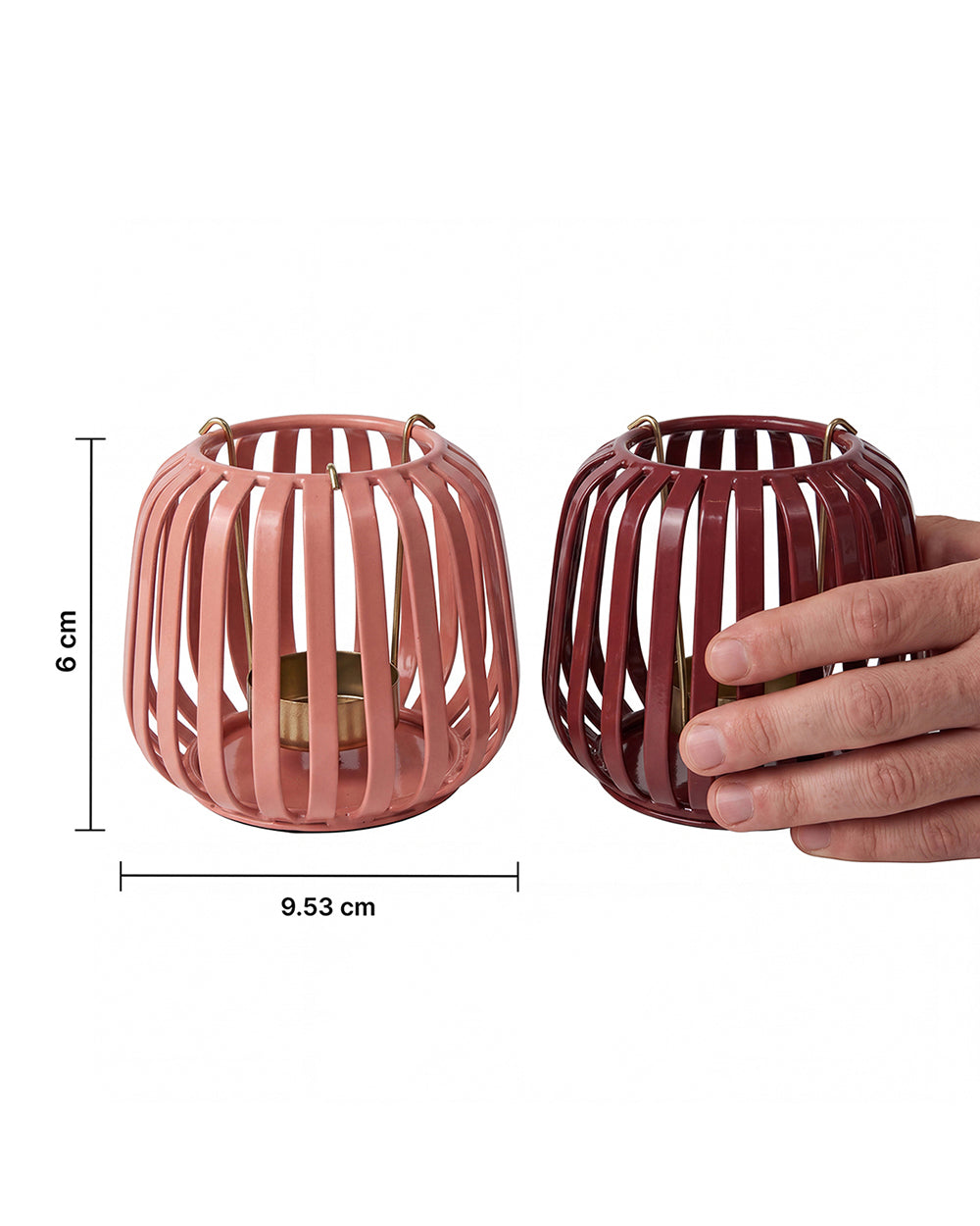 Forest Glow Hurricane Candle Holder - Set of 2 | Forest Folklore