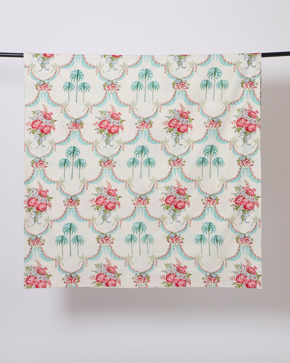 Palms & Gulaab, Rose Bedsheet Set 180TC
