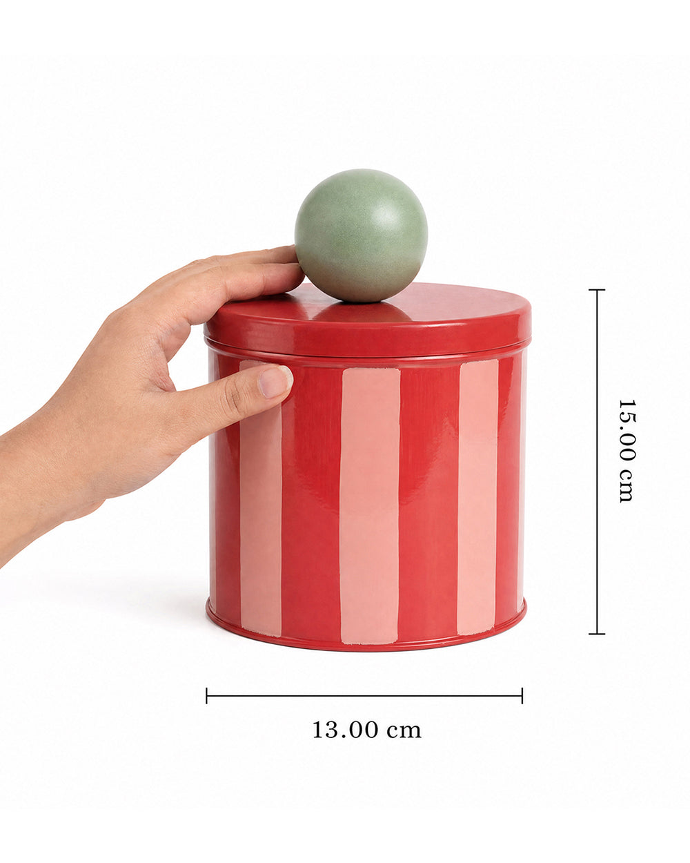 Circus Stripes Cookie Tin | Forest Folklore
