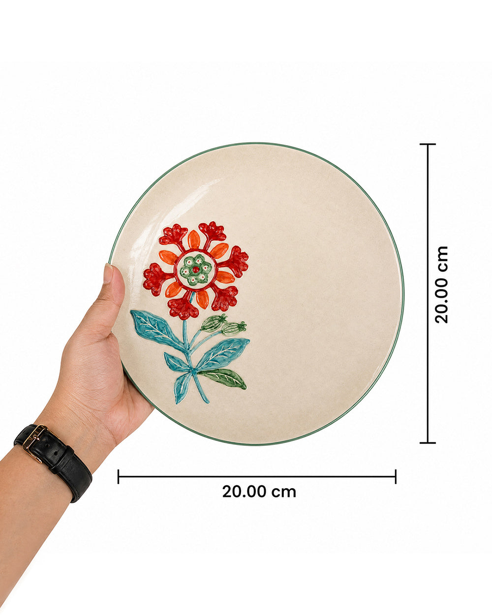 Wild Bloom Quarter Plate | Forest Folklore
