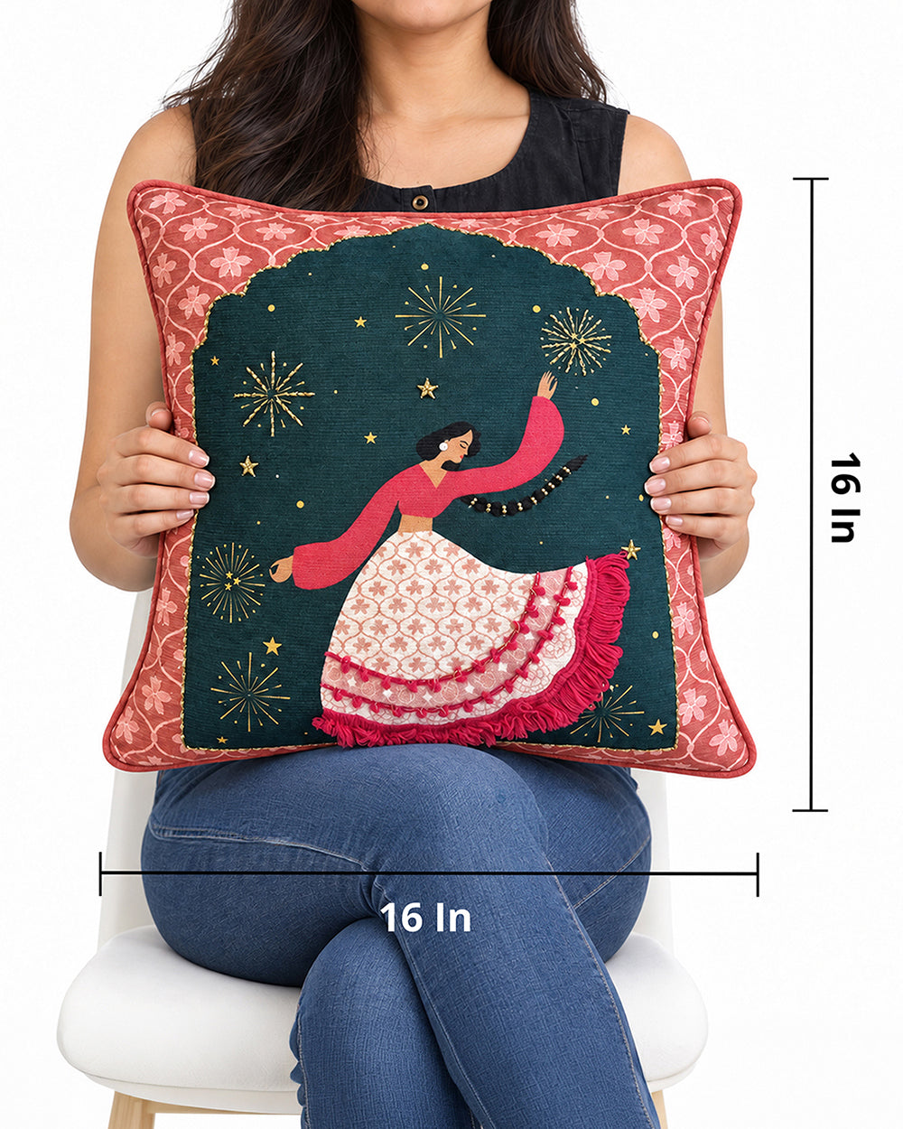 Pataka Cushion Covers Set of 2 | Haveli Socials