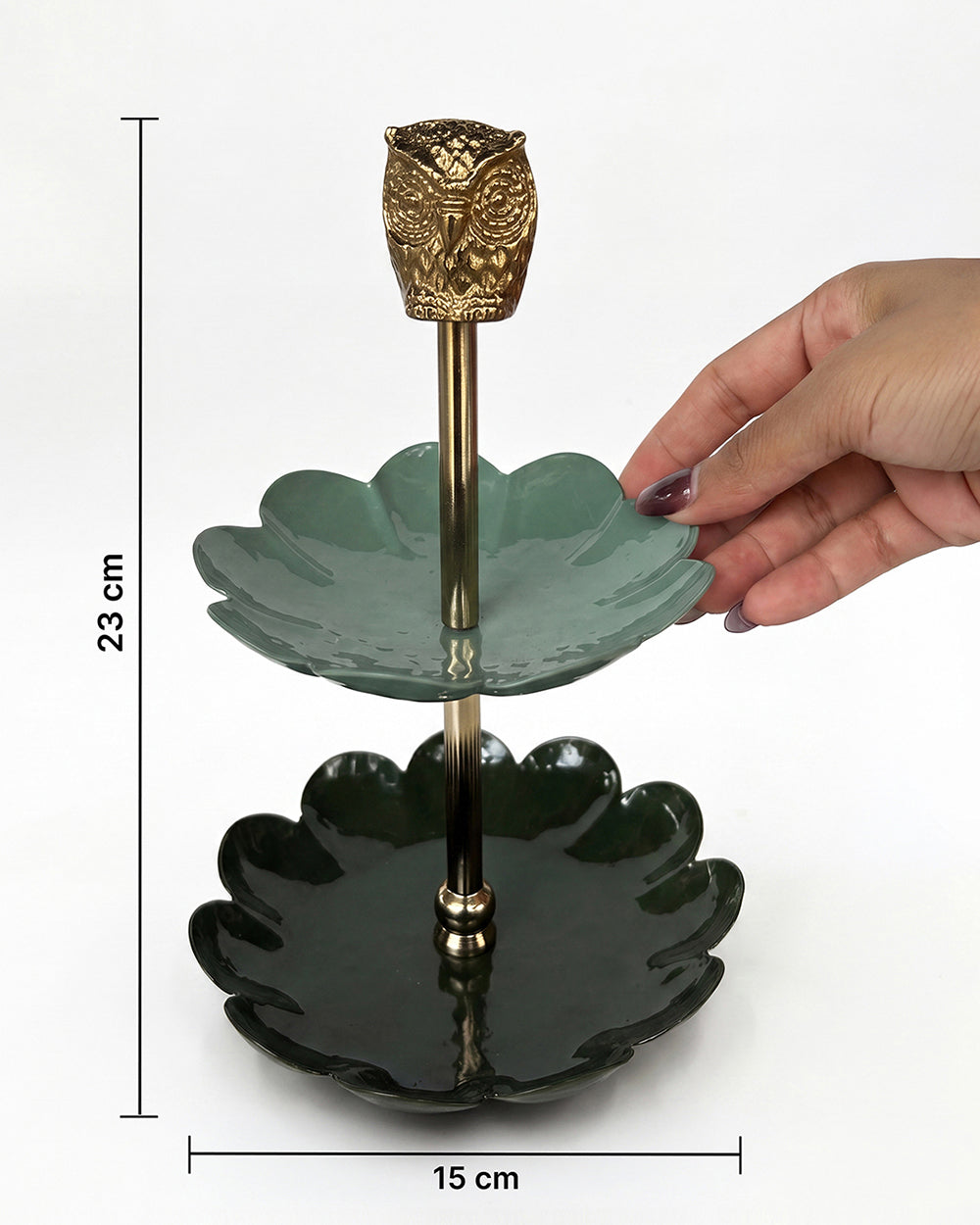Wise Owl 2-Tier Jewellery Holder | Forest Folklore