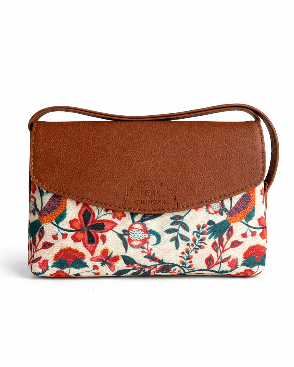 Teal by Chumbak  Bahaar Flap Away Sling