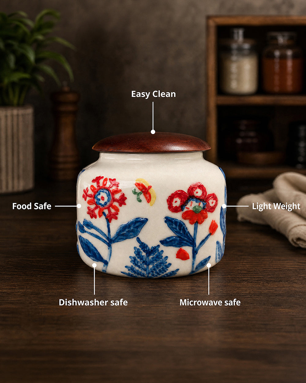 Wild Bloom  Jar | Forest Folklore