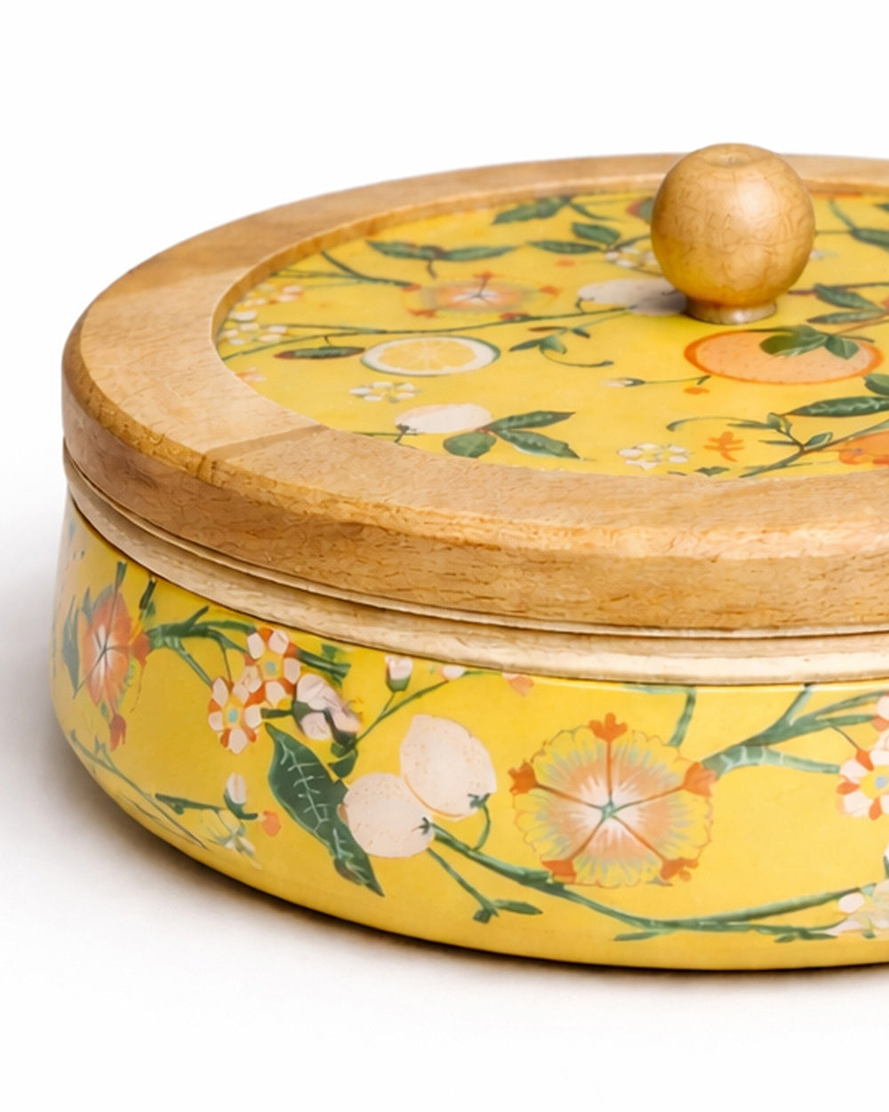 Limonata Wooden Roti Box | Citrus Zest