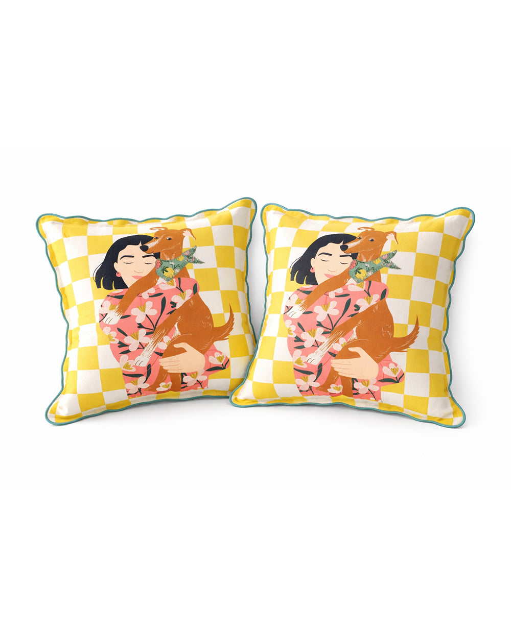 Casa Hound Cushion | Citrus Zest