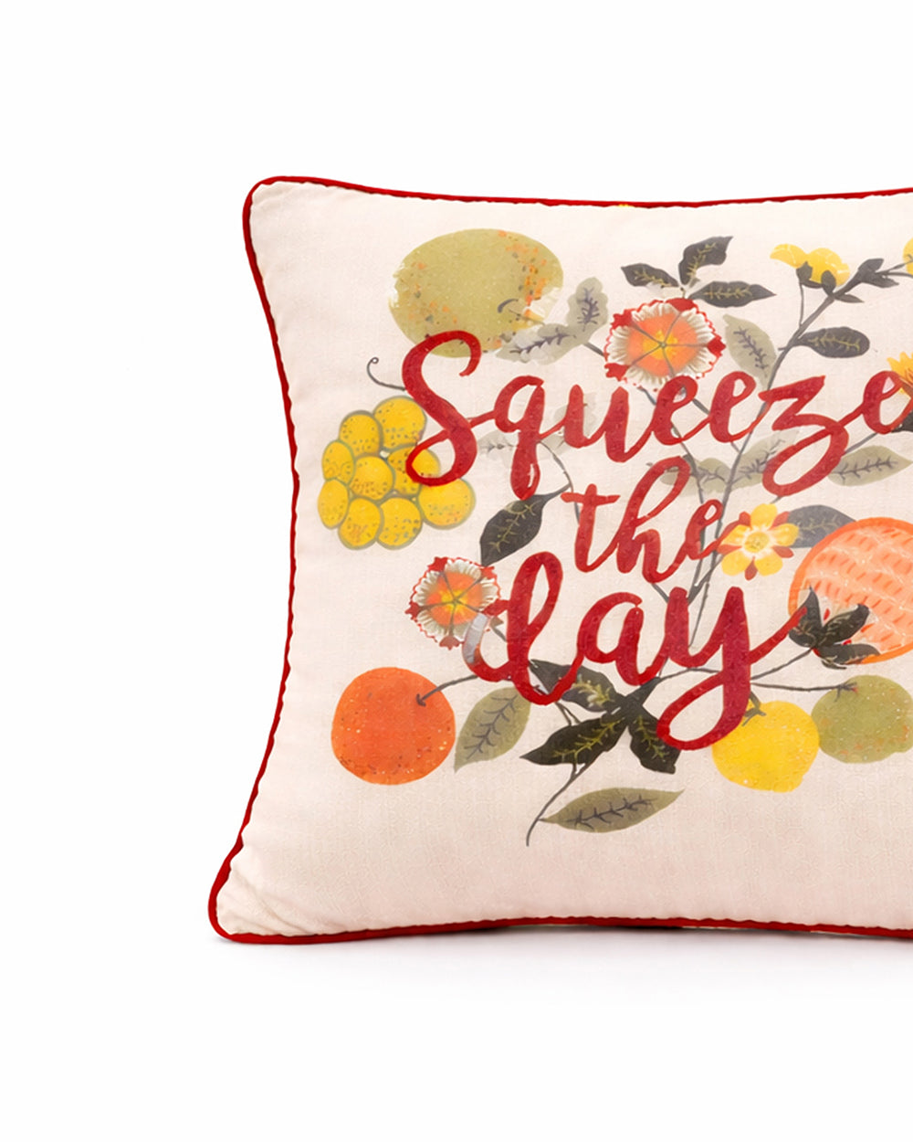 Squeeze the Day Cushion| Citrus Zest