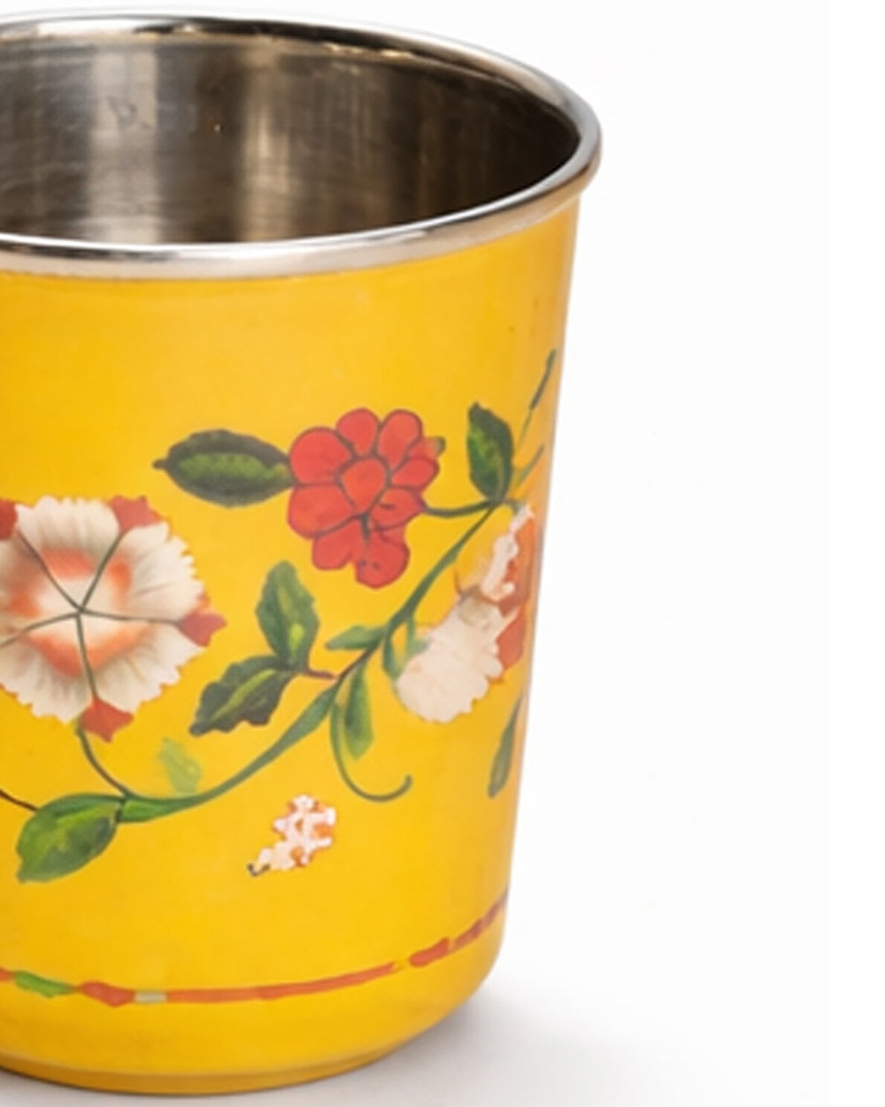 Limonata Steel Tumblers - Set of  2, 220 ml | Citrus Zest