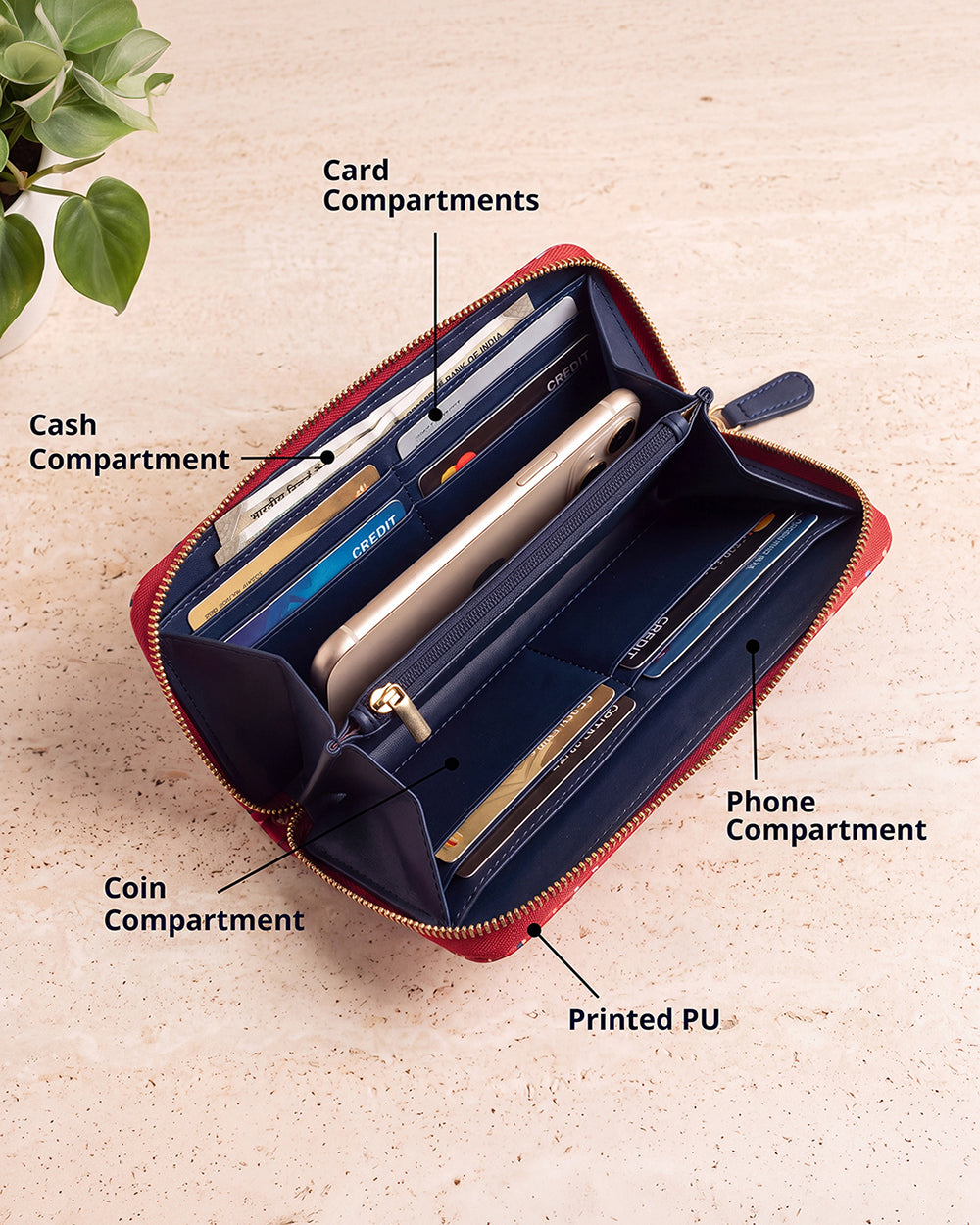 Coonoor Long Wallet | Forest Folklore