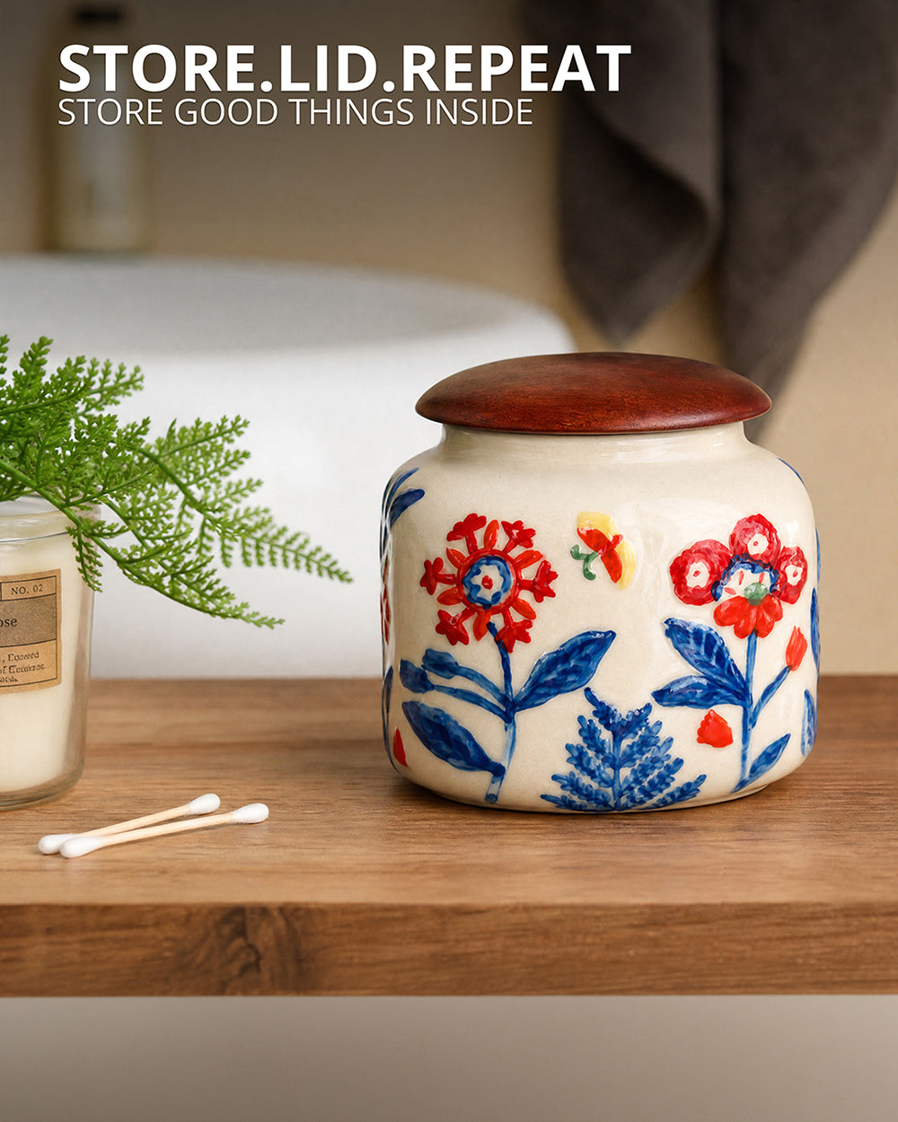 Wild Bloom  Jar | Forest Folklore