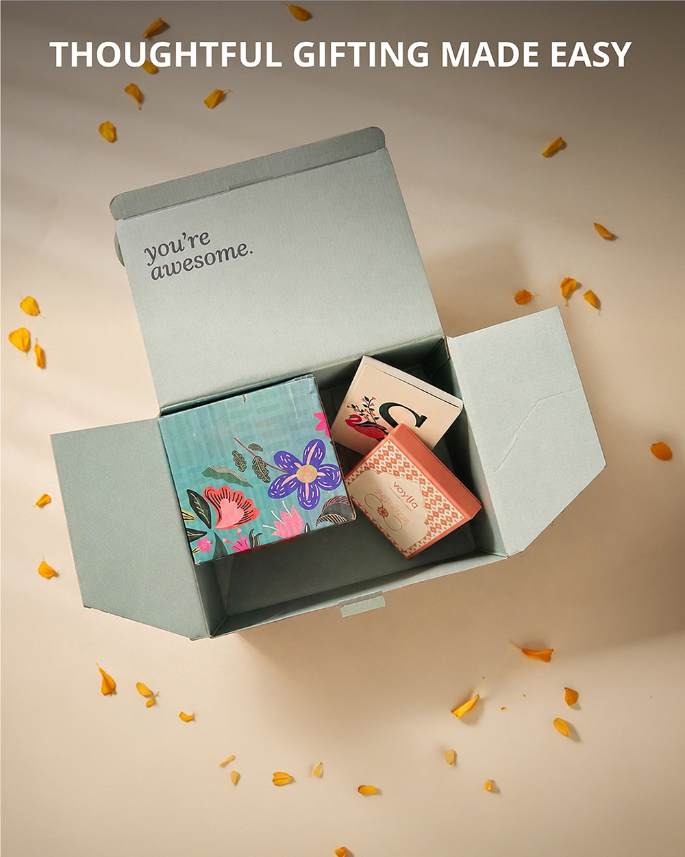 The Initial ‘S’ Joy Hamper - Threads of Joy