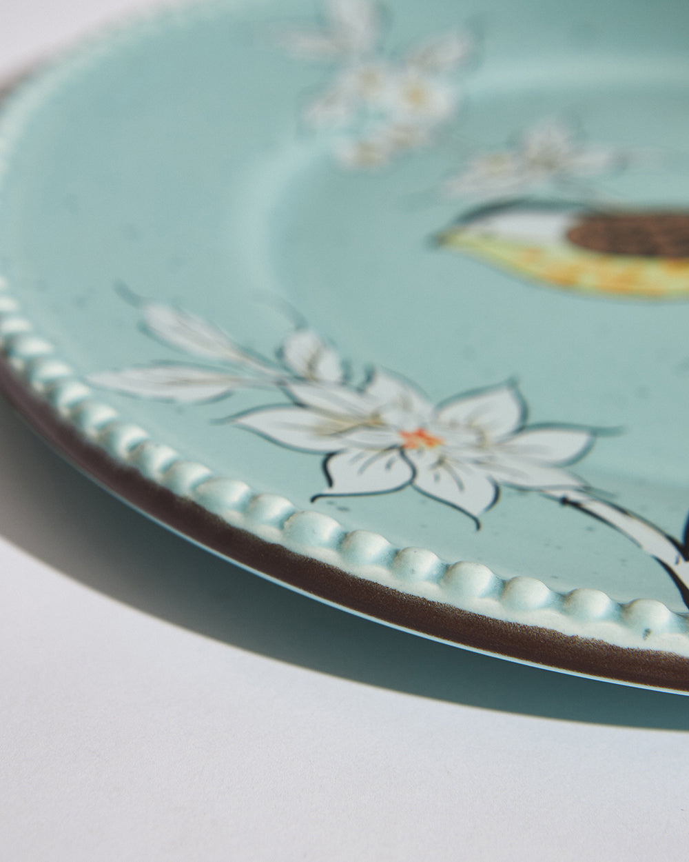 Flora Bird Dessert Plate