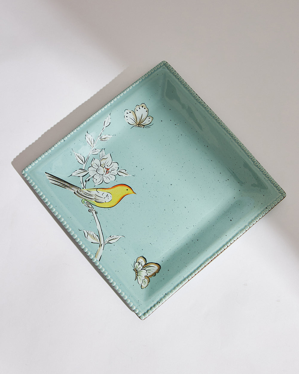 Flora Bird Dinner Plate