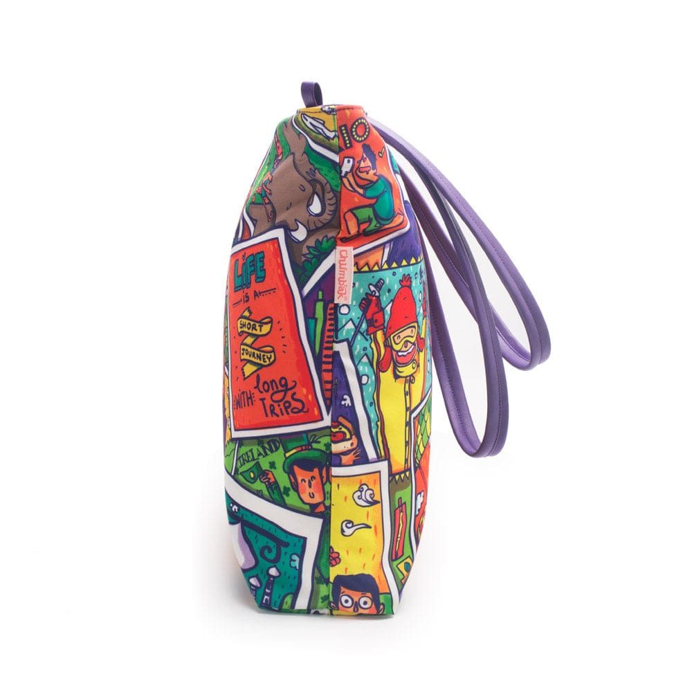 Chumbak Live To Travel Tote Bag