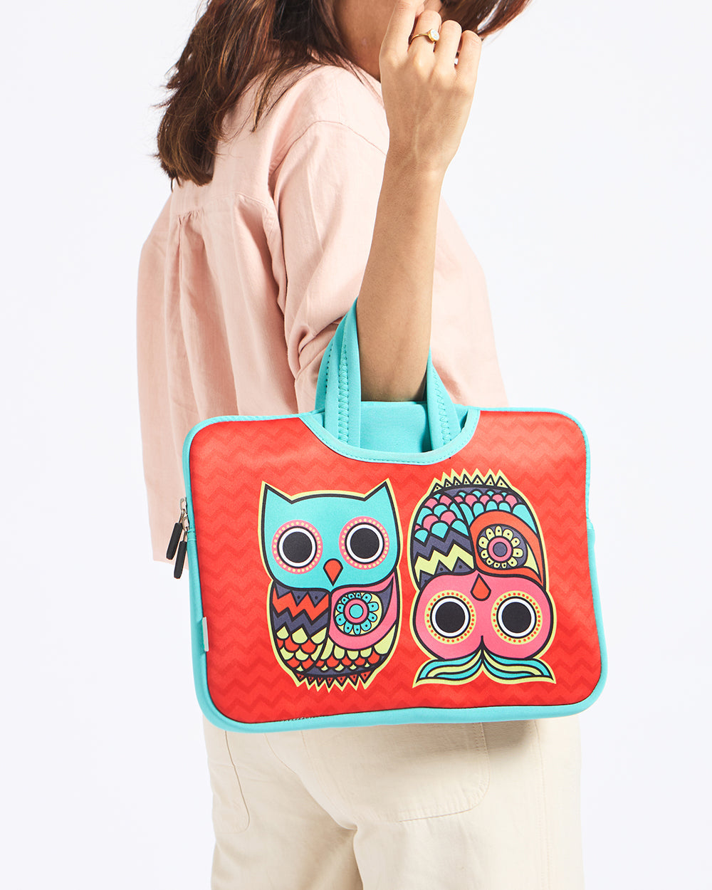 Classic Chumbak Owls Laptop Sleeve - 13”