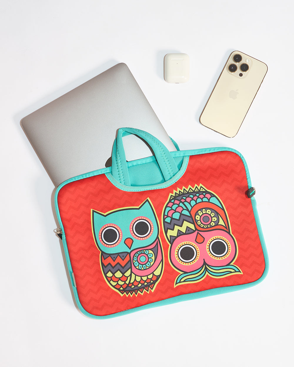 Classic Chumbak Owls Laptop Sleeve - 13”