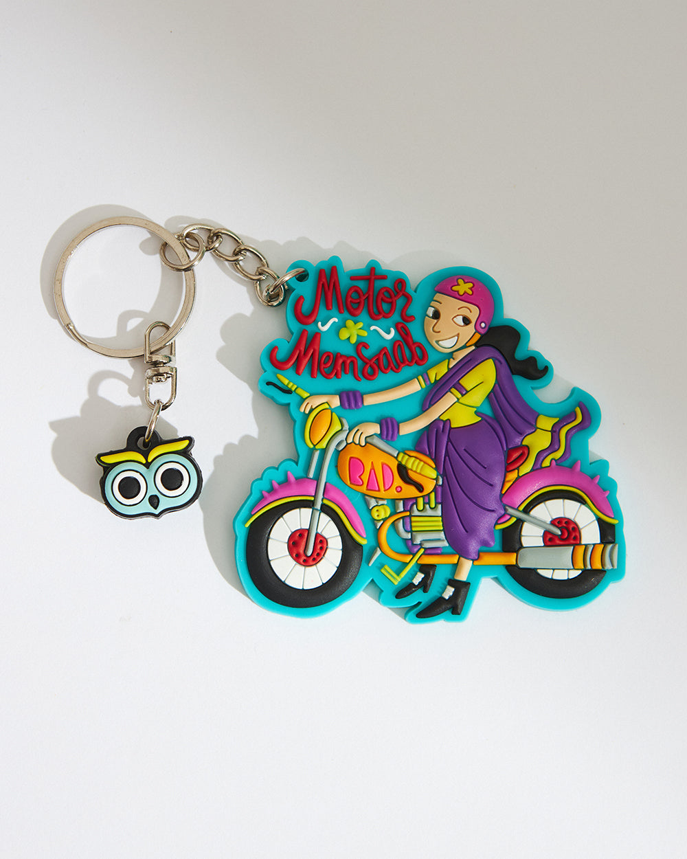 Motor Memsaheb Keychain