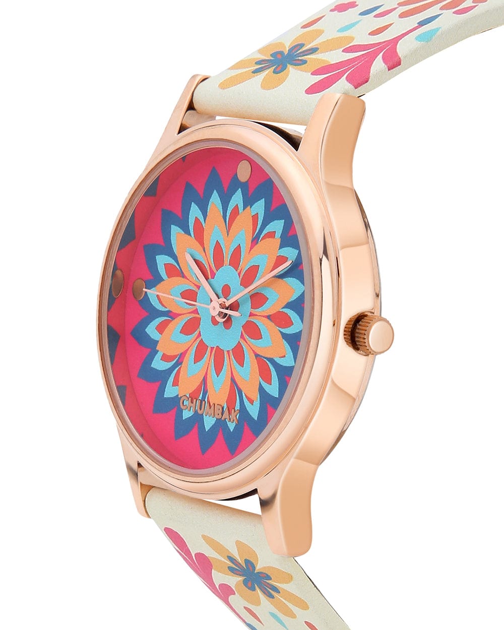 Chumbak TEAL by Chumbak Jungle Burst Wrist Watch