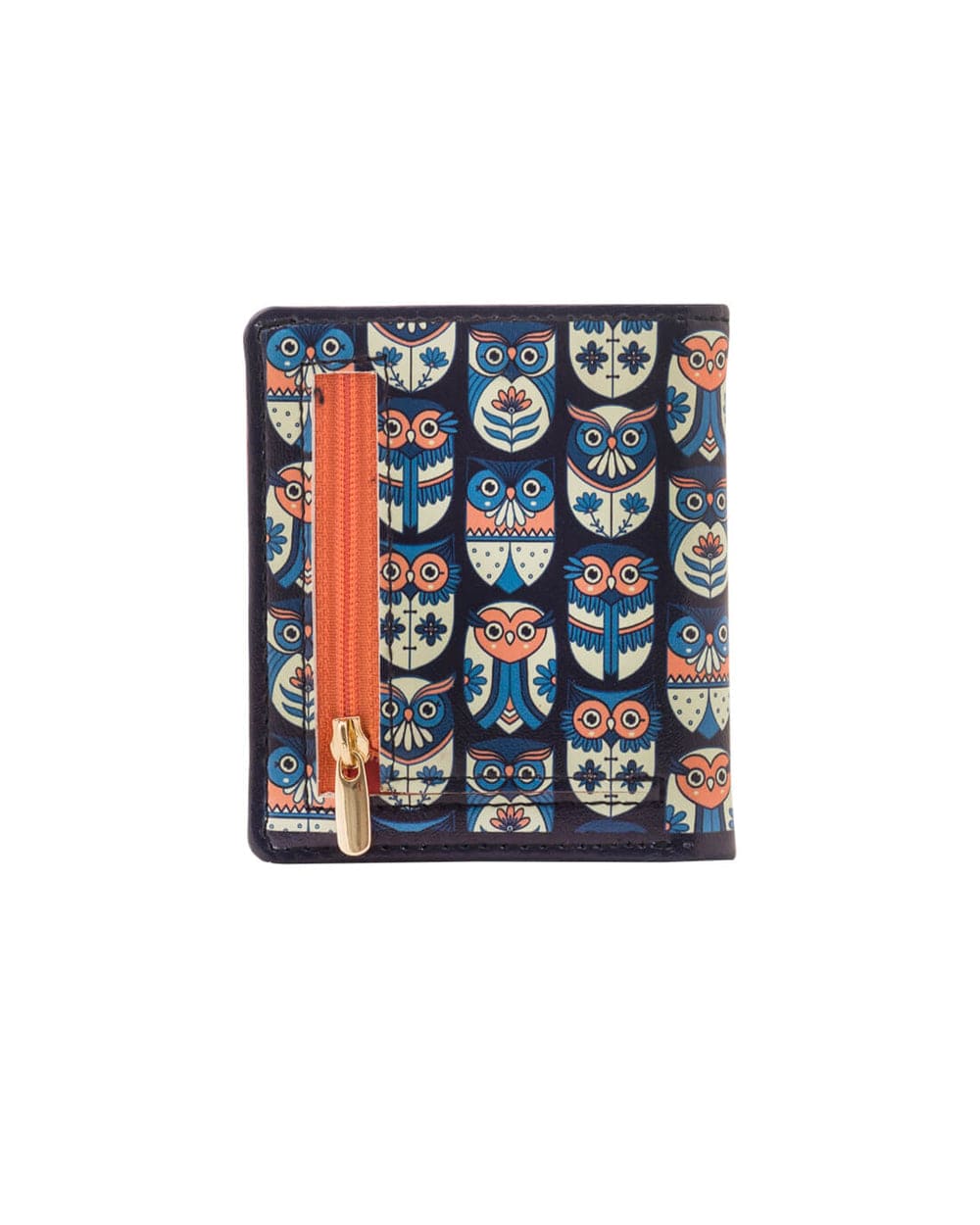 Chumbak Mini Flower Owl Square Wallet